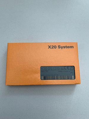 X20DS1319 B&amp;R X20 PLC SYSTEM 4 کانال ورودی دیجیتال قابل تنظیم به عنوان ورودی یا خروجی