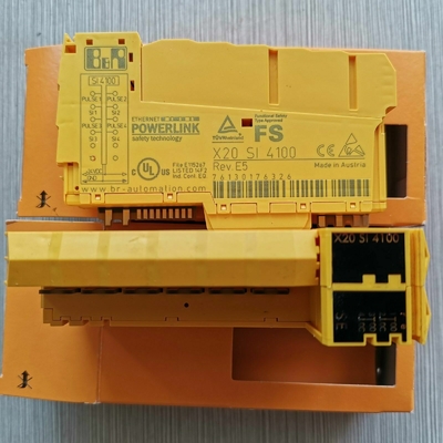 X20SI4100 B&R X20 PLC SYSTEM I/O ماژول 4 ورودی دیجیتال نوع A 4 خروجی پالس 24 VDC
