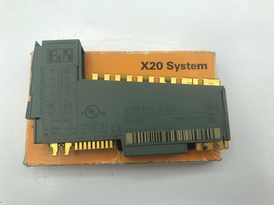 ماژول منبع تغذیه X20PS9400 B&amp;R 24VDC برای کنترل باس منبع تغذیه لینک X2X و I/O
