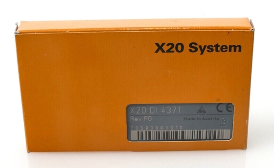 X20DI4371 B&amp;R X20 I/O ماژول 4 ورودی دیجیتال 24 VDC برای اتصالات 3 سیم