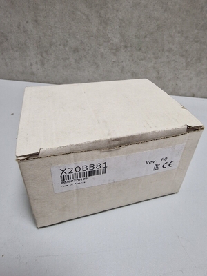 پایه اتوبوس X20BB81 B&amp;R X20 SYSTEM با یک اسلات توسعه