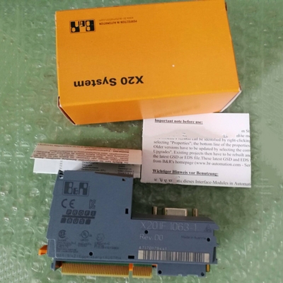 ماژول رابط X20IF1063-1 B&amp;R X20 Plc با رابط PROFIBUS DP V1