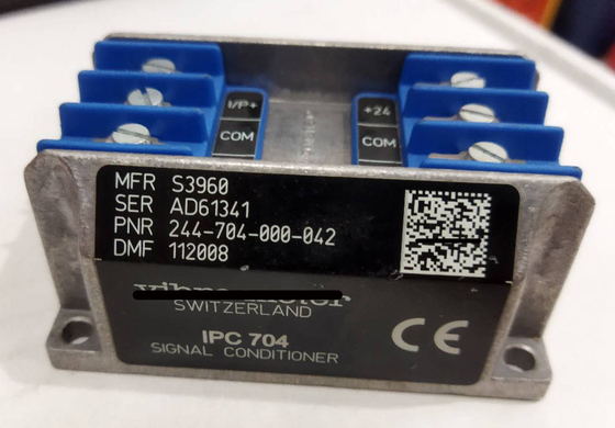 IPC704 244-704-000-042 تنظیم کننده سیگنال برای سنسورها مواد استاندارد پیزو الکتریکی
