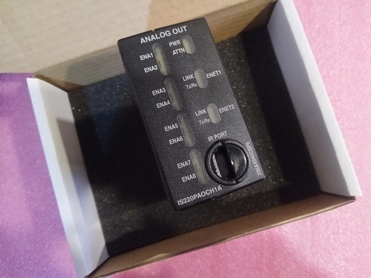 ماژول خروجی آنالوگ GE IS220PAOCH1A Mark VIe 0-20 mA، تا 900 Ω PLC