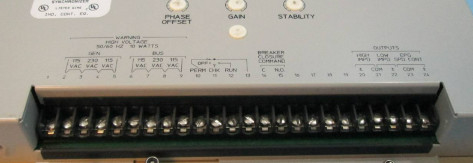 Woodward 9907-028 SPM-A STD NON-VOLTAGE MATCH (EMC) مونتاژ 50/60Hz