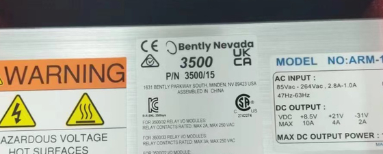 بنتلی نوادا 3500/15 106M1079-01 منبع برق ماژول منبع برق AC جهانی