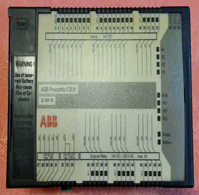 ABB 07KR91 GJR5250000R0303 واحد پایه 07 KR 91، ماژول پردازنده 230 VAC