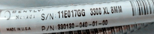 بنتلی نوادا 330130-040-01-00 3300 XL 8mm سیستم انتقال دهنده نزدیکی کابل تمدید زرهی