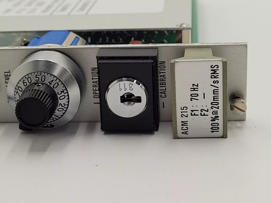 ACM215 204-215-000-101 ماژول کالیبراسیون در مخزن ماژول سیستم نظارت لرزش