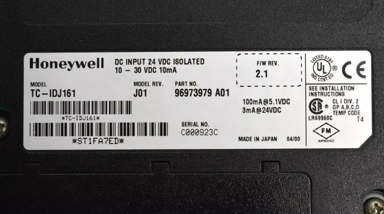TC-IDJ161 ماژول ورودی دیجیتال Honeywell ماژول DC جدا در انبار