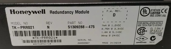 TK-PRR021 Honeywell Redundancy Module Rev. N ماژول DCS قطعات کاملا جدید