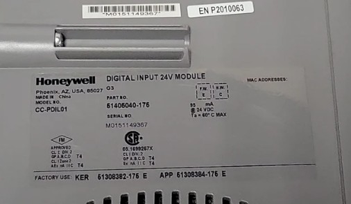 CC-PDIL01 ماژول ورودی دیجیتال 24 ولت Honeywell کاملا نو با یک سال گارانتی