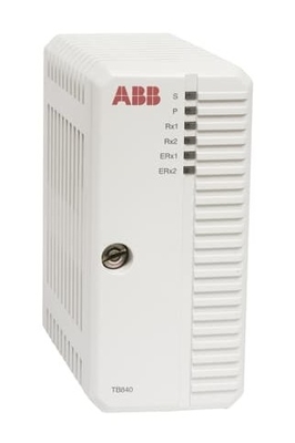 ABB TB840A 3BSE037760R1 Modulebus Optical Cluster Modem برای عملیات اضافی 1 + 1