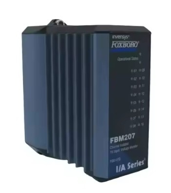 فاکسبورو FBM207 مانیتور ولتاژ / ماژول ورودی حس تماس پشتیبانی از 16 سیگنال ورودی جداگانه
