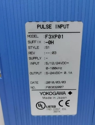 F3XP01-0HS1 YOKOGAWA ماژول های چند کنترلی بدون محدوده