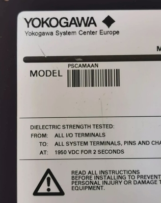 PSCAMAAN YOKOGAWA تامین کننده ماژول آنالوگ انتقادی سیستم های اتوماسیون ماژول PLC