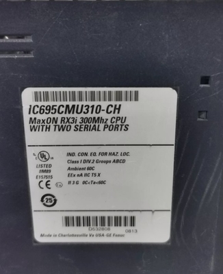 IC695CMU310 GE PAC Systems RX3i Max-ON Hot-Standby Redundancy CPU Redundancy با استفاده از دو سیستم RX3i