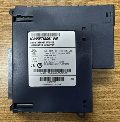 IC695ETM001 ماژول رابط Ethernet GE PACSystems RX3i کنترل کننده به یک شبکه Ethernet