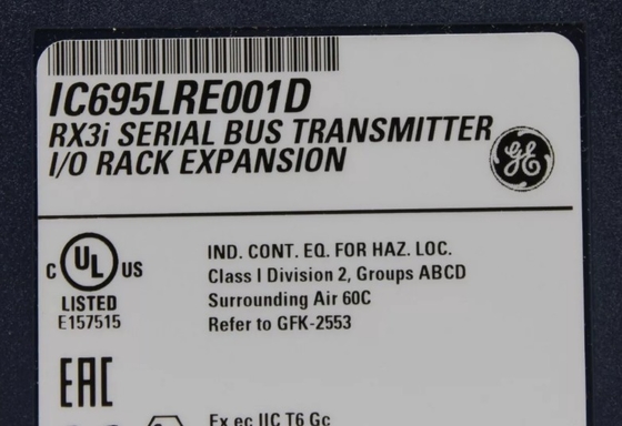 IC695LRE001 ماژول فرستنده اتوبوس سری Universal Backplane RX3i GE PACSystems