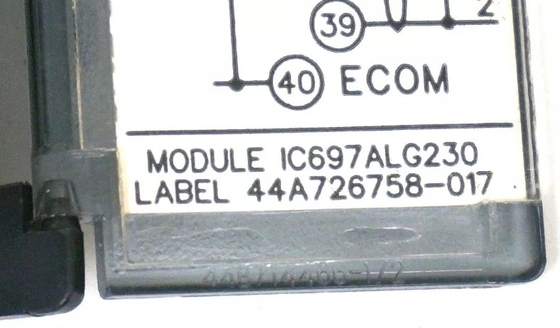 IC697ALG230 ماژول تبدیل پایه GE زیرسیستم آنالوگ کامل شامل ماژول های تبدیل پایه و گسترش دهنده است