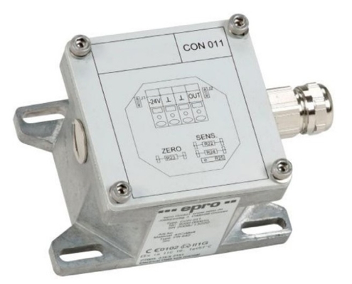 CON011 EPRO هارد پنل نصب شده Eddy Current Signal Converter