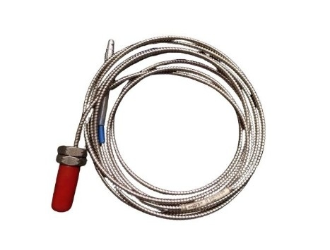 PR6424/010-100 EPRO M18 x 1.5 با لوله محافظ فلزی 40mm طول آستین
