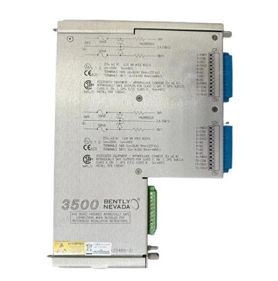3500/42M-05-00 135489-02 ماژول ورودی و خروجی بنتلی نوادا با موانع داخلی