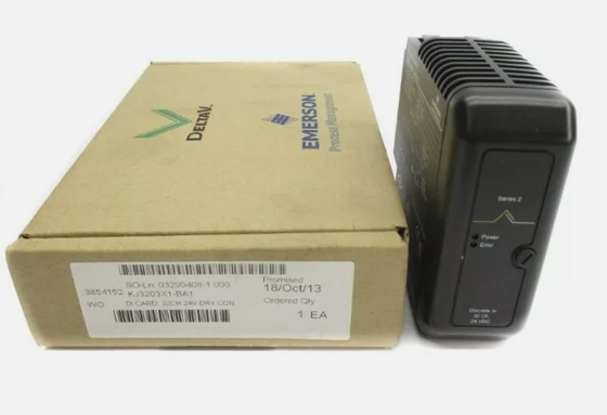 KJ3203X1-BA1 Emerson DI 32 کانال 24 VDC کارت تماس خشک