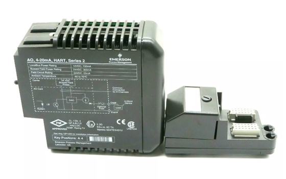 KJ3221X1-BA1 Emerson AO 8-Channel 4-20 mA کارت اضافی HART سری 2