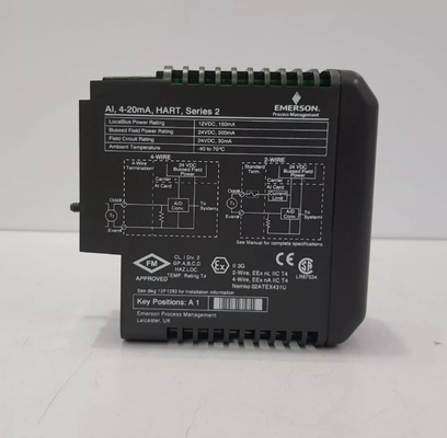 KJ3222X1-BA1 امرسون EPRO AI 8 CH 4-20mA HART CARD سری 2