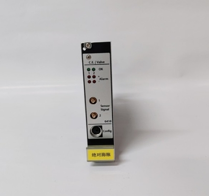 A6410 مانیتور انبساط دریچه و قاب امرسون برای مانیتور سلامت ماشین آلات AMS 6500
