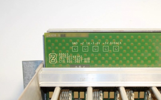 RF533 3BSE014227R1 BB510 3BSE001693R2 ABB Subrack 12SU شامل Backplane