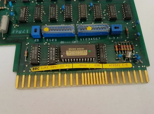 07XS01 GJR2280700R3 سیستم کنترل ماژول PLC