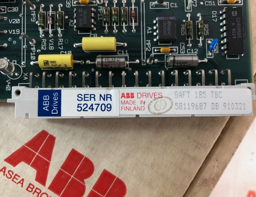 SAFT 185 TBC 58119687 برد ترمینال بلوک ABB
