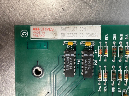SAFT 187 CON 58122203 هیئت کنترل ABB