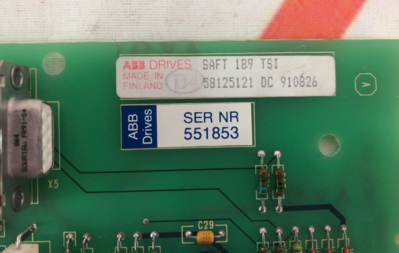 SAFT 189 TSI 58125121 ABB BOAND