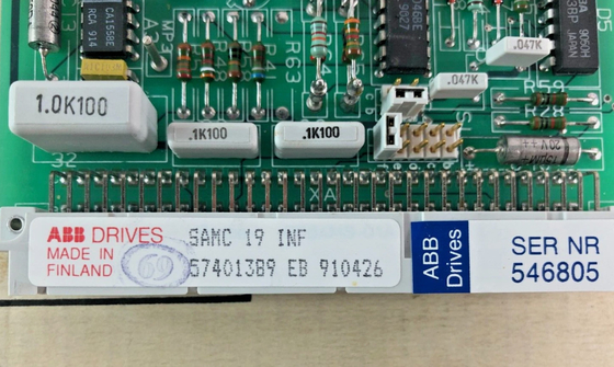 کارت رابط میکروپروسسور ABB SAMC 19 INF 57401389 ABB