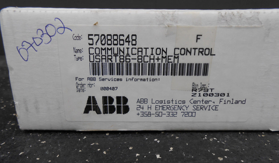 USART86-8CH+MEM 57088648 هیئت کنترل ارتباطات ABB