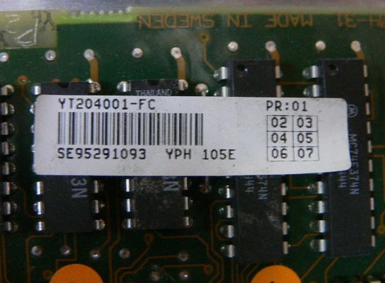 YPH105E YT204001-FC صفحه ورودی سرعت دیجیتال ABB