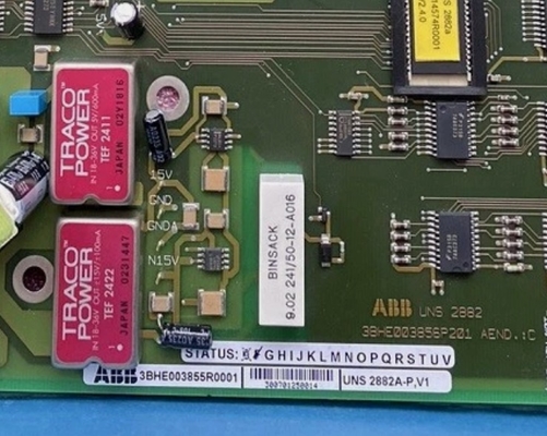 UNS2882A-P,V1 3BHE003855R0001 برد رابط ABB
