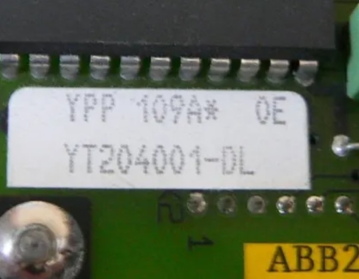 YPP109A YT204001-HS هیئت کنترل سرعت ABB