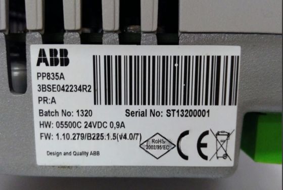 PP835A 3BSE042234R2 پنل لمسی ABB