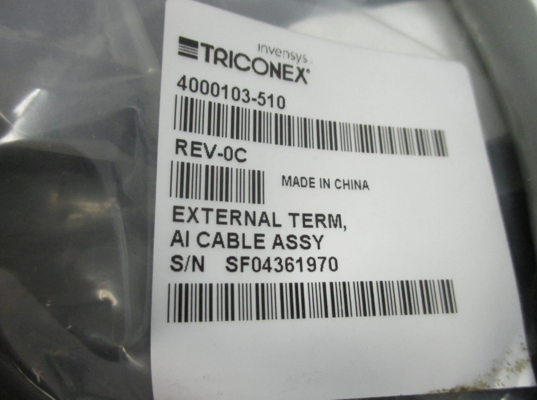 4000103-510 کابل Invesys Triconex