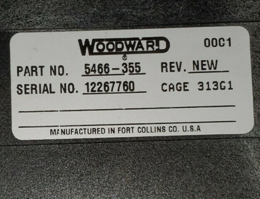 5466-355 ماژول فرستنده شاسی از راه دور Woodward NetCon
