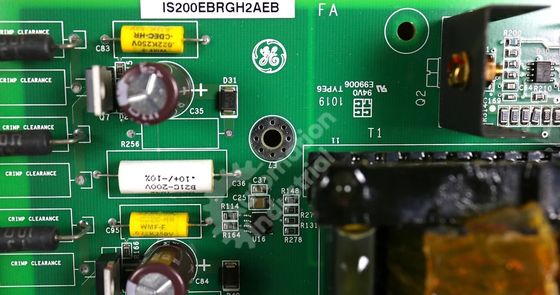 GE IS200EBRGH2AEB Exciter Bridge Interface Board with 125VDC Power Supply for EX2100 Excitation Control System in Turbine Generator Applications