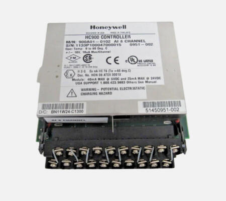 ماژول ورودی آنالوگ 8 کاناله Honeywell 900A01-0102 برای کنترل فرآیند HC900