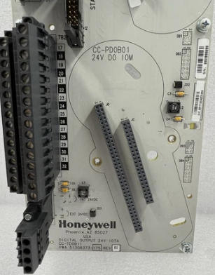 ماژول IOTA خروجی دیجیتال Honeywell CC-TDOB11 با پیکربندی اضافی تشخیص مدار باز و رتبه بندی 24Vdc