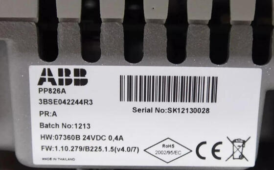 PP826A 3BSE042244R3 ABB Control IT Industrial Operator Panel تولید شده