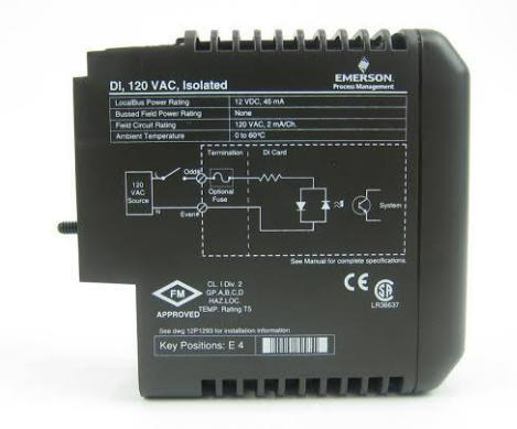 KJ3221X1-BA1 EMERSON HART ماژول خروجی آنالوگ برای سیستم DeltaV DCS.