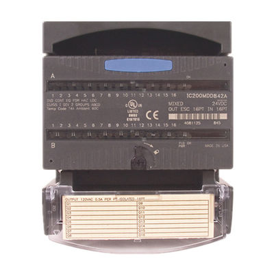 IC200CHS025 GE Fanuc PLC حامل خروجی ورودی سبک بهار جمع و جور